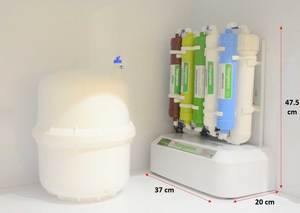 Vietnam-Made RO Pressure Tank 3G/6G-Durable Steel <b>Storage</b> Tank for RO Water Purifier Systems - Product Image 5