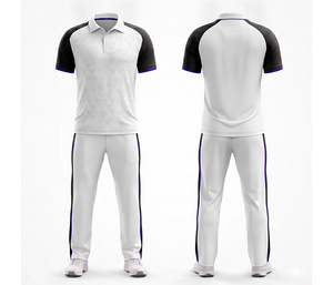Professional <b>Cricket</b> Uniform Set with Custom Logo | Men Women Youth <b>Cricket</b> Wears Polo Shirt and Trouser Full Team - Product Image 2