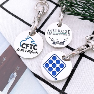 Porte-clés de pièce de monnaie de chariot estampillé de fer, fabricant de porte-clés, Marktex - Product Image 2