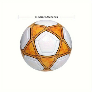Balón de Fútbol Mini Plegable Cosido a Máquina de la Mejor Calidad, Tamaño 5, Alta Resistencia al Aire, para Deportes, Entrenamiento, Partidos al Aire Libre, con Logotipo - Product Image 4