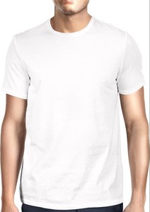 Camiseta Minimalista para Uso Diario, Acabado de Lujo, Camiseta para Hombre con Tratamiento Bio Wash, Impresión de Logotipo Personalizado, Lisa, de Alta Calidad - Product Image 3