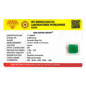 Emerald Cut 4.9 Carat Loose Cubic Zirconia Gemstone for Fine Jewelry - Product Image 4