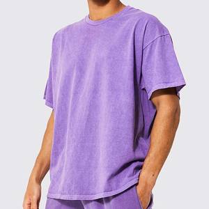 Conjunto de 2 Piezas de Verano para Hombre, Personalizado OEM, de Alta Calidad, Poliéster/Algodón, Informal, Sólido, Camiseta y Pantalones Cortos, Ropa Deportiva Transpirable - Product Image 4