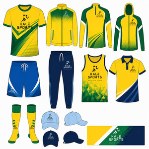 Tenues d'entraînement de football personnalisées unisexes, ensemble complet, vêtements de football, impression sublimée, respectueux de l'environnement, maillots, pantalons, chemises 100% polyester - Product Image 1
