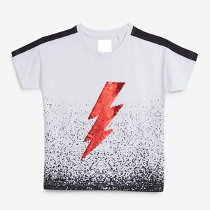 T-shirt décontracté à manches courtes pour garçons, tissu doux, col rond, vêtements confortables pour enfants, vêtements d'été pour tous les jours - Product Image 1