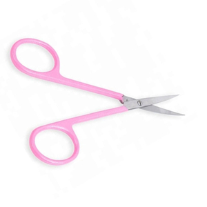 Premium <b>Mirror</b> Polished Stainless Steel Curved Blade Sharp Tip Cuticle Beauty Pedicure Scissors for Wholesale Prices - Product Image 4