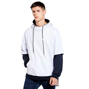 Sudadera con Capucha para Hombre, Corte Cómodo, Mezcla de Poliéster y Algodón, Estilo Casual - Product Image 2
