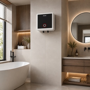 Chauffe-eau électrique carré de 20 litres pour salle de bain, prix de gros usine vietnamienne, Rossi Vie Square 20 - Product Image 3