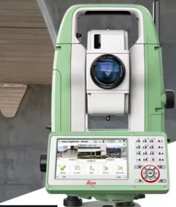 Estación total manual Leica FlexLine TS10 profesional, equipo de topografía de alta precisión - Product Image 4