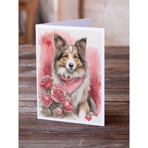 ขนาด A7แปลกๆ5x7คอลลี่กุหลาบวาเลนไทน์การ์ดเปล่าแพ็ค8ซองการ์ดอวยพร - Product Image 2