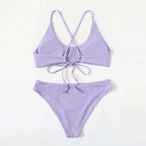 Conjuntos de Bikini Deportivos Ultra Suaves y Cómodos, Decorados, Antibacterianos, de Secado Rápido, Tela que no se Siente en la Piel - Product Image 2