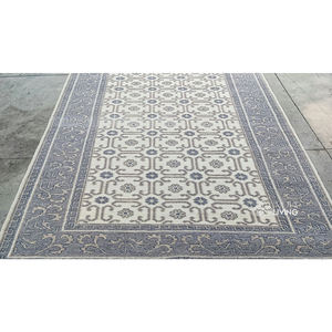 Luxury Hand Knotted Kashmir Rug 100 Percent New Zealand Wool High Density Carpet Wholesale OEM Supply - Product Image 1