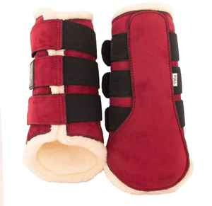 Botas de protección de lana de caballo de alta calidad excepcionales, botas de equitación, equipo ecuestre para montar a caballo - Product Image 3