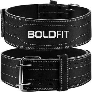 Ceinture de musculation en cuir de 4 pouces pour la musculation, le fitness et l'entraînement de force, ceinture de soutien lombaire pour l'exercice - Product Image 2
