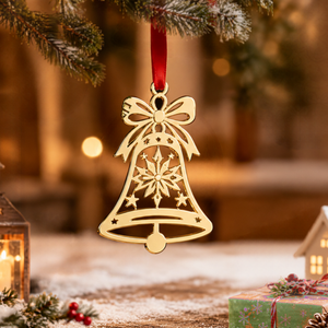 Custom <b>Christmas</b> Ornaments Metal Die Cast 3D Logo Tree Hanging <b>Decoration</b> Wholesale - Product Image 3