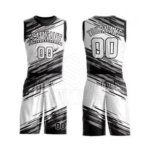Uniformes de Baloncesto Personalizados, Transpirables, sin Mangas, Precio Competitivo, Buena Calidad, Secado Rápido, 100% Poliéster, en Oferta - Product Image 3