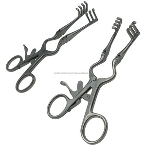 ชุดเครื่องมือผ่าตัดแบบยึดติดด้วยตัวเอง Weitlaner Retractor ทำจากสแตนเลสสตีล ใช้งานด้วยมือ ได้รับการรับรองมาตรฐาน CE และ ISO13485 สำหรับการผ่าตัดทั่วไป ระดับ Class II - Product Image 6