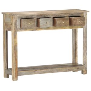 Console da tavolo in legno massello di Mango 39.4 "x 11.8" x 29.9 "-mobili per la casa durevoli ed eleganti - Product Image 2