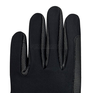 Black Horse Riding Gloves Unisex Unique Style <b>Full</b> Finger Anti <b>Slip</b> Equestrian Gloves Low MOQ OEM Custom Riding Gloves - Product Image 5