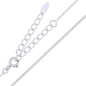 Delicate <b>Small</b> Link Cable Sterling Silver <b>Necklace</b> - Product Image 2