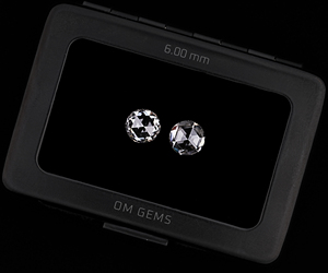 Diamante de laboratorio de 6.0 MM, corte redondo rosa, color D, VVS, para la fabricación de joyas, venta al por mayor, diamantes de laboratorio OM GEMS - Product Image 2