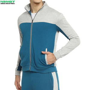 Tech Fleece Color Block Slim Fit Tracksuit <b>Men</b> Modern Outdoor Sportswear Training <b>Track</b> <b>Jacket</b> And Trousers Outfit - Product Image 5