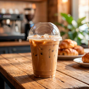 QUANG QUAN Wholesale PP Single Wall Disposable Round <b>Cups</b> 16-24oz 95mm Diameter with Lids for Coffee/Tea/Cold Beverages - Product Image 6