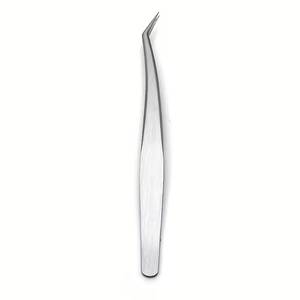 Pince à épiler pour cils Morje Surgical Precision en acier inoxydable 10 mm à pointe lisse pour l'application des cils - Product Image 5