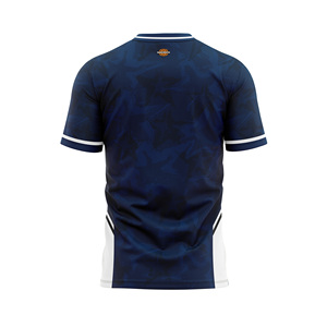 เสื้อกีฬาผู้ชาย MADE4MATCH แขนสั้น คอกลม ผ้าซับเหงื่อ แห้งเร็ว พิมพ์ลายแบบ Sublimation ทรงพอดีตัว - Product Image 2