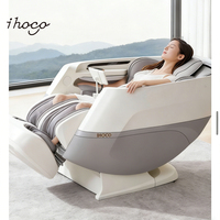 Sillón de Masaje de Lujo de Doble Núcleo 170 °   Mecanismo 4D 3D Plano con 38 Bolsas de Aire, Calor en las Piernas, Control por APP+Voz, 20 Programas - Modelo C930