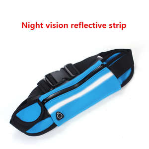 Riñonera Deportiva Impermeable de Nailon Bagnex con Cierre de Cremallera para Hombres y Mujeres, Ligera y Ajustable - Product Image 3