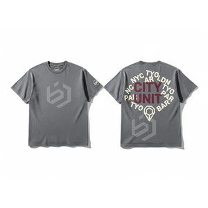 เสื้อยืดแขนสั้นสีขาวสำหรับผู้ชาย คอกลม ทรงปกติ ผ้าฝ้ายเจอร์ซีย์ 100% พิมพ์ลายตัวอักษร - Product Image 5