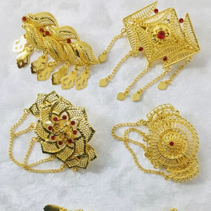 MOLL JEWELLERS Bijoux Vintage Plaqué Or en Alliage Faits Main Écologiques Étanche Élégants Tendance Mini Animaux Paillettes Fleurs Pompon - Product Image 1