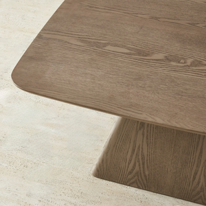 Large <b>Wooden</b> Coffee Table, <b>Solid</b> Wood Center Table, Handmade Rustic Living Room Furniture, Farmhouse Style Coffee Table - Product Image 5