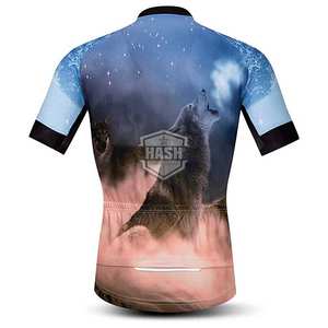 เสื้อปั่นจักรยานสำหรับผู้ชายระบายอากาศได้ดีแห้งเร็วล่าสุดออกแบบได้ตามต้องการชื่อ - Product Image 6