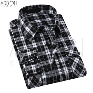 Chemises en flanelle de qualité supérieure, nouvelle collection, blanc et noir, 2 en 1, grandes tailles, respirantes, personnalisées, fabriquées au meilleur prix - Product Image 4