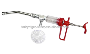 Nouvel Arrivage – Seringue Vétérinaire Réutilisable en Acier Inoxydable et Plastique de Qualité Supérieure / Vaccinateur Automatique 1ml 5ml – Vente en Gros - Product Image 2