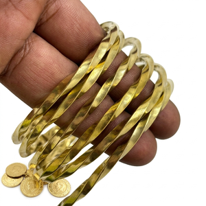 Handmade Brass Bangles Traditional Indian Cuff <b>Bracelets</b> Ethnic Fashion Jewelry Adjustable <b>Boho</b> Wholesale Export OEM - Product Image 1