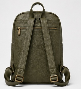 Mochila Gravs de Cuero Genuino Vintage, Minimalista, para Hombre, para Oficina, Negocios, Viajes, con Cierre de Cremallera, Ligera y Duradera - Product Image 2