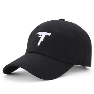 Gorra de Béisbol de Algodón con Bordado de Pistola, Unisex, Personalizable, Ajustable, Estilo Casual, Fabricación de Alta Calidad - Product Image 3