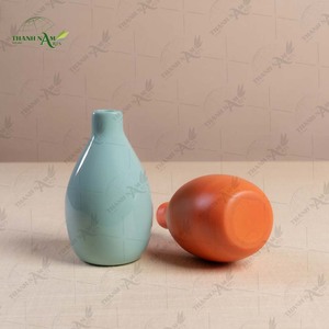 Vase en bambou artisanal pour la décoration de la maison, vase décoratif en bambou naturel écologique pour les intérieurs modernes et luxueux - Product Image 6