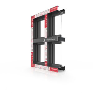 Profils en aluminium pour système de cloisons, légers, faciles à fabriquer et compatibles avec le verre, le PVC et les panneaux composites - Product Image 2