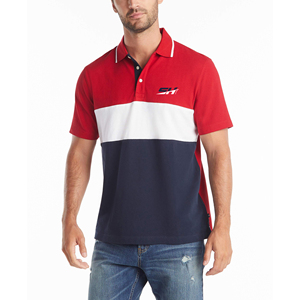 Polo pour homme léger et confortable, haut d'été en tissu respirant, manches courtes, coupe classique pour un style décontracté au quotidien - Product Image 1