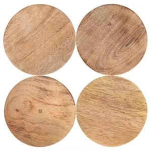 Posavasos Ecológicos de Bambú Natural para Bebidas, Protección de Mesa para Hogares Modernos, Disponibles a Precio Descontado - Product Image 5