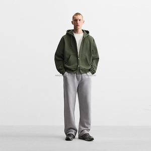 เสื้อกันหนาวมีฮู้ดโอเวอร์ไซส์สำหรับผู้ชายผ้าคอตตอน100% พิมพ์ลายพัฟน้ำหนักมาก600ออกแบบได้ตามต้องการ GSM - Product Image 3