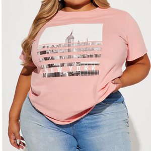 <b>Summer</b> Collection New Style Custom Printed Women's Street Fashion Casual Cotton Short Sleeve Blank Women <b>tShirt</b> Made in Pakistan - Product Image 3