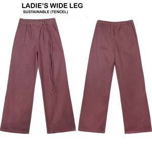 Pantalones Vaqueros de Mujer, Corte Holgado, Casuales, Color Sólido, Pierna Ancha, Lavables, para Uso Diario, Sostenibles, 8.4Oz - Product Image 2