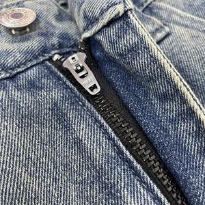 Jeans en denim délavé SableX à jambes larges de 25 cm pour hommes et femmes - Product Image 5