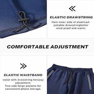 Conjunto deportivo cómodo para hombre, chaqueta y pantalones, tela transpirable, atuendo informal deportivo, ropa de gimnasio, ropa de calle, uso diario. - Product Image 3