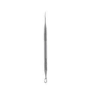 Double-Ended Facial Acne <b>Extractor</b> Tool Pimple Popper Tool Double Sided Blackhead Removal Needle Facial Skin Care Cleaning - Product Image 2